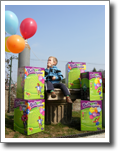 Bombole elio per feste di compleanno