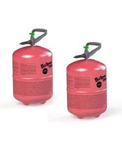 2 Bombole di Elio per 50 palloncini, il kit per gonfiare fino a 100 palloncini