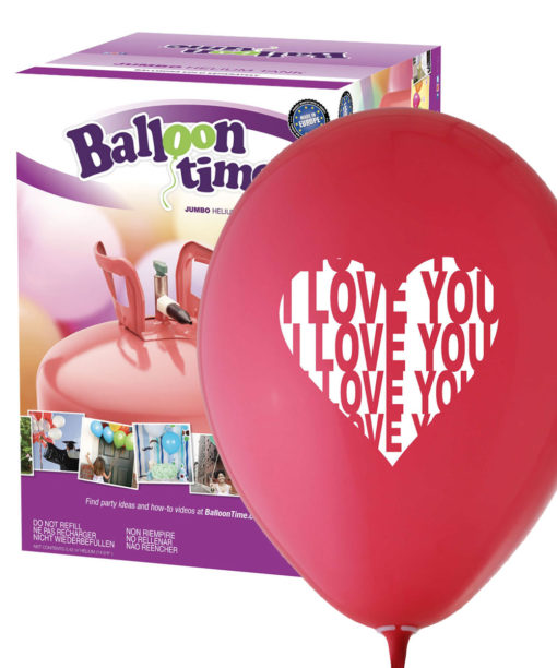 Kit ElioWorld® da 50 Palloncini I LOVE YOU