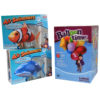 Combo Pesci Volanti Air Swimmers Pagliaccio + Squalo + Bombola Elio Grande