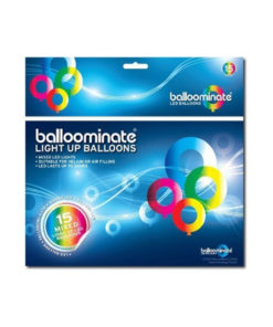 Confezione 15 Palloncini a LED BALLOOMINATE® MULTICOLORE