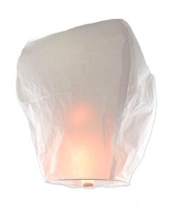 Lanterna dei Desideri Sky Lanterns BIANCA Premium
