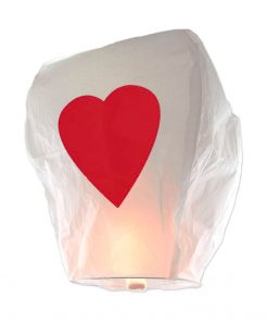 Lanterna dei Desideri Sky Lanterns CUORE Premium