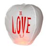 Lanterna dei desideri SkyLanterns “I LOVE YOU” Premium