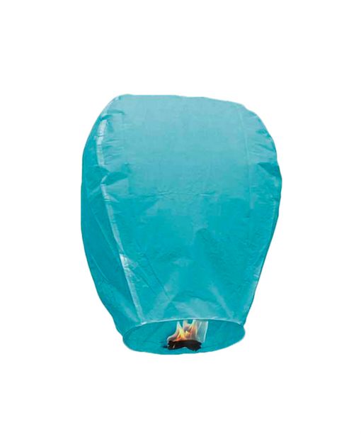 Lanterna di carta volanti Sky Lanterns AZZURRA Premium