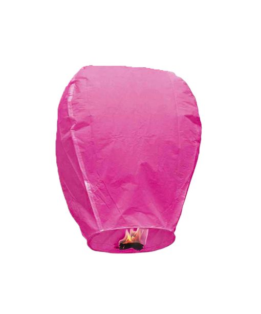 Lanterna di carta volanti Sky Lanterns FUCSIA Premium