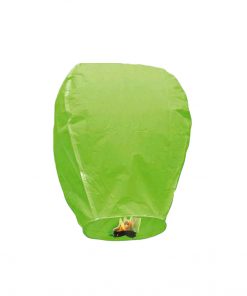 Lanterna di carta volanti Sky Lanterns VERDE Premium