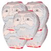 5 Lanterne cinese volanti di carta Sky Lanterns “BABBO NATALE” Premium